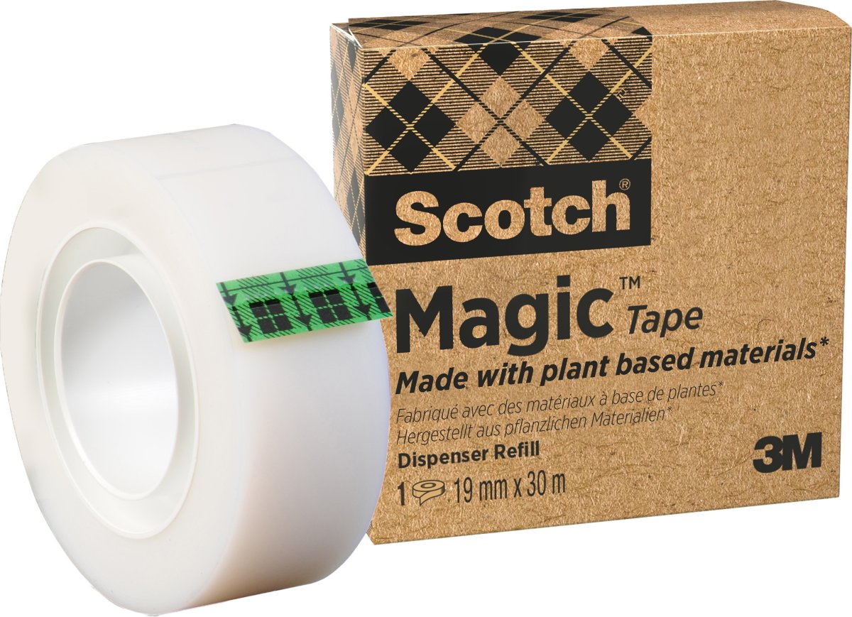 Scotch Magic Tape | Växtbaserad | 19mmx30m