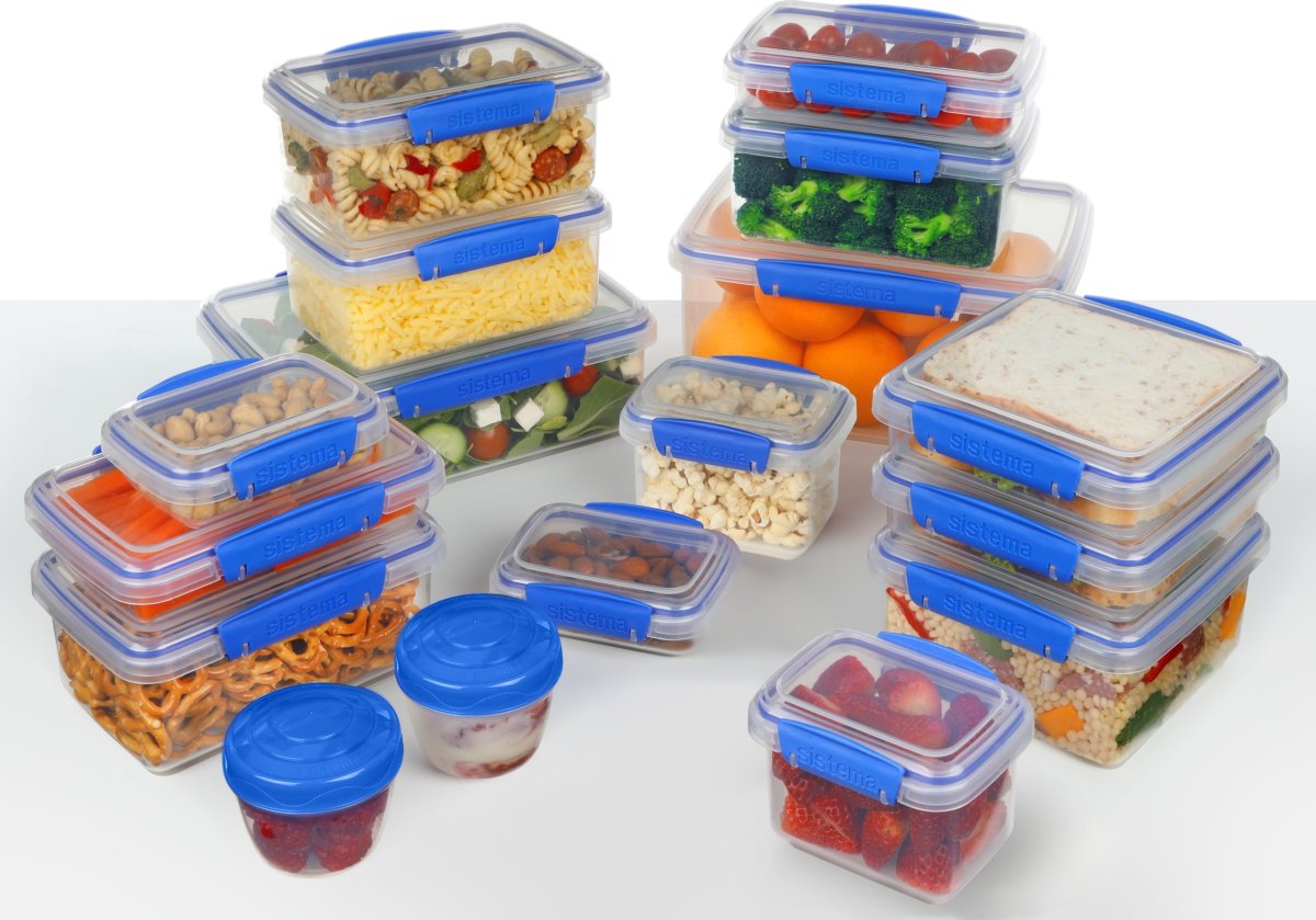 Sistema Klip It+ Multipack förvaringslådor 34 st.
