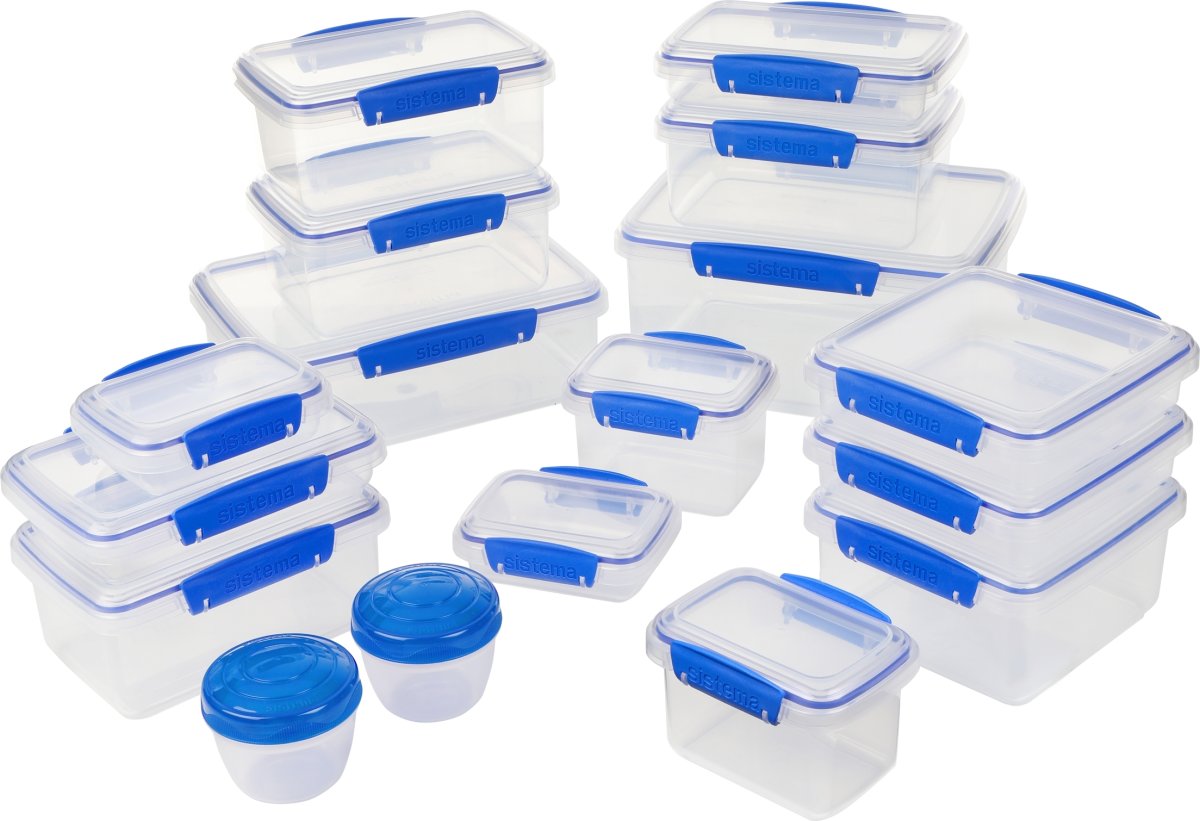 Sistema Klip It+ Multipack förvaringslådor 34 st.