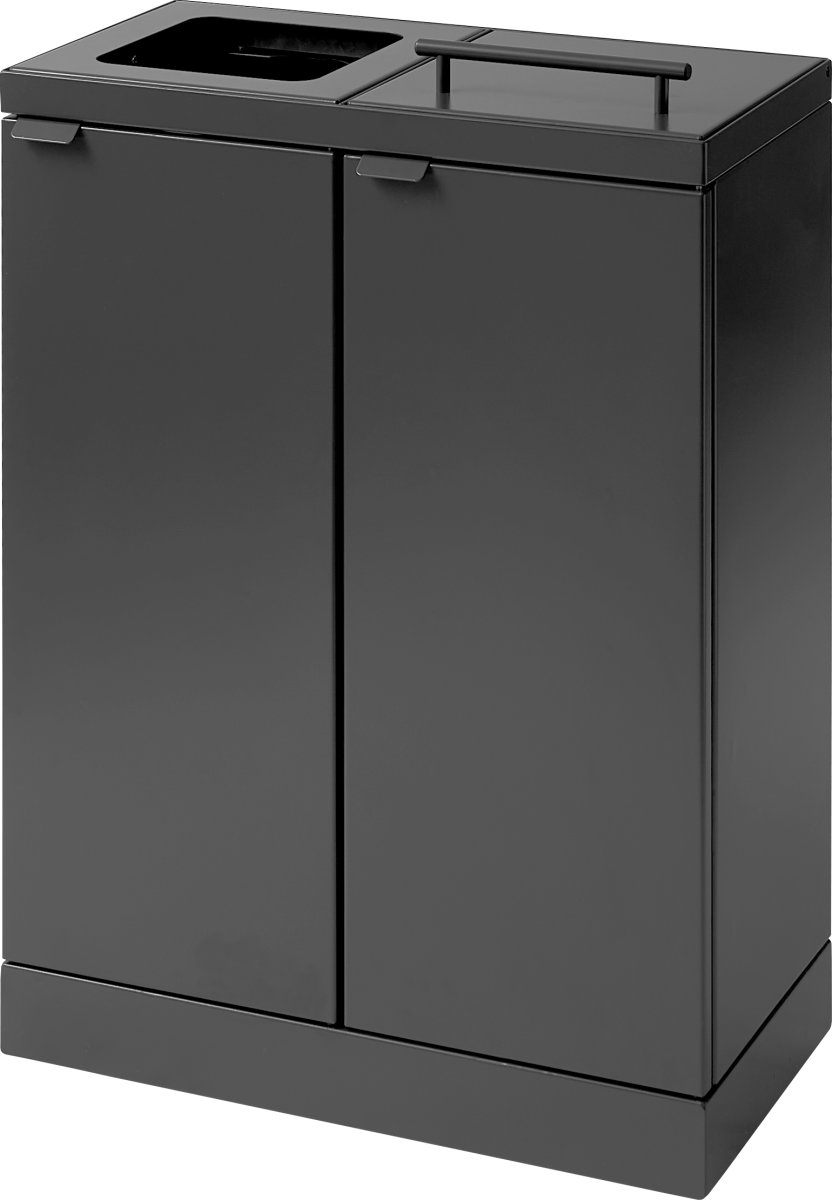 Bica Basic 886 Avfallsstation 2x45L+Lock  Antracit