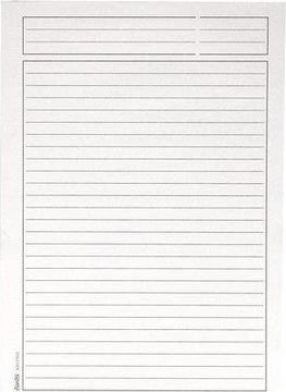 Konferensblock A4 70g, 10 blad,linjerat