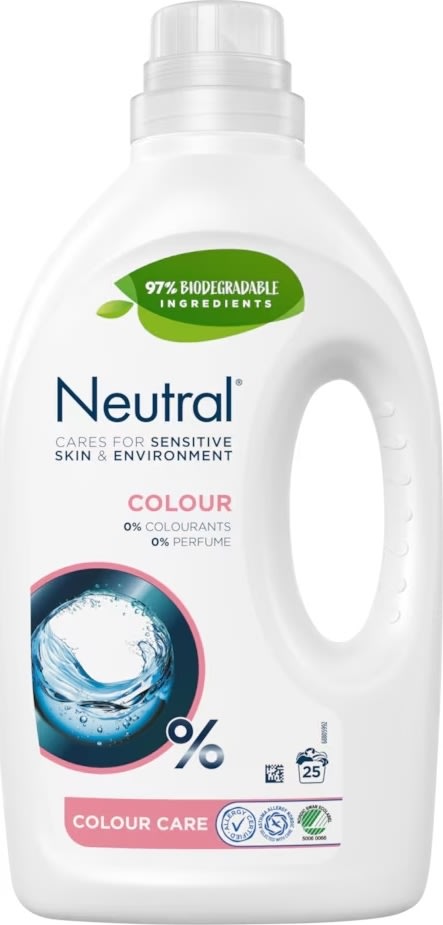 Neutral flytande tvättmedel | Colour | 1 l