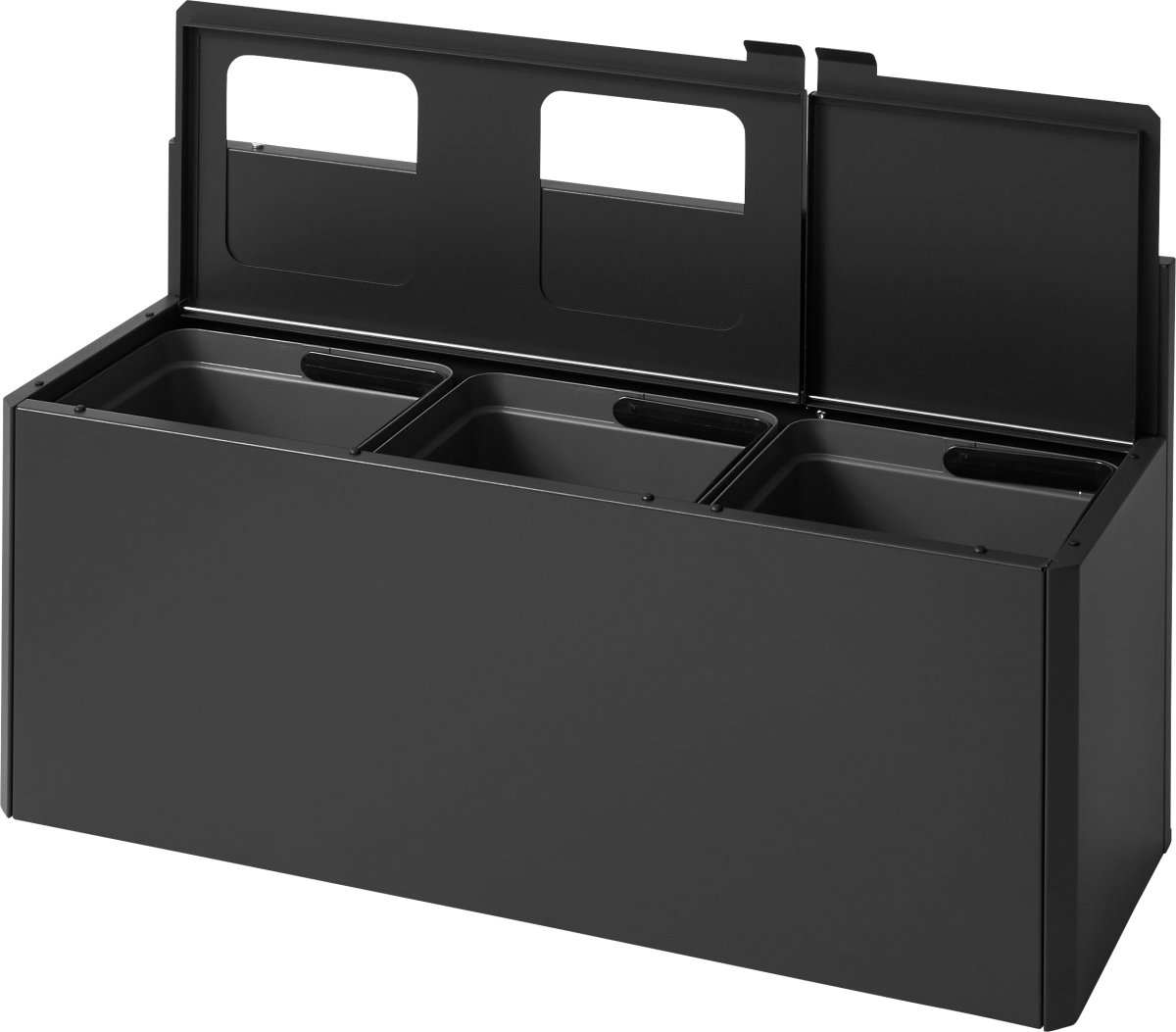 Bica Basic 912 Avfallsstation 3x15L/väggmont, Ant.