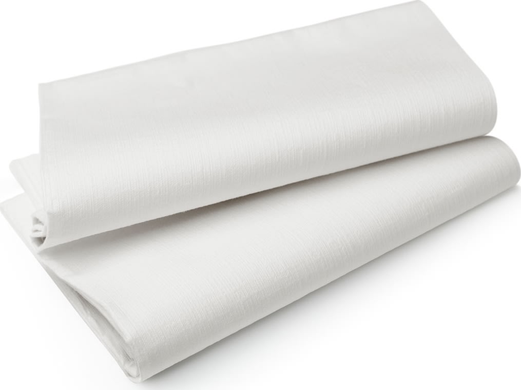 Duni Evolin Bordsduk, 127x220 cm, vit, 25 st.