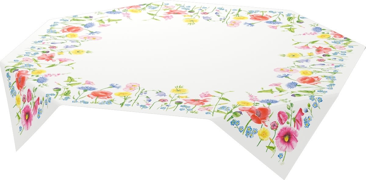 Dunicel Bordsduk, 84x84 cm, Flowy Meadow, 20 st.