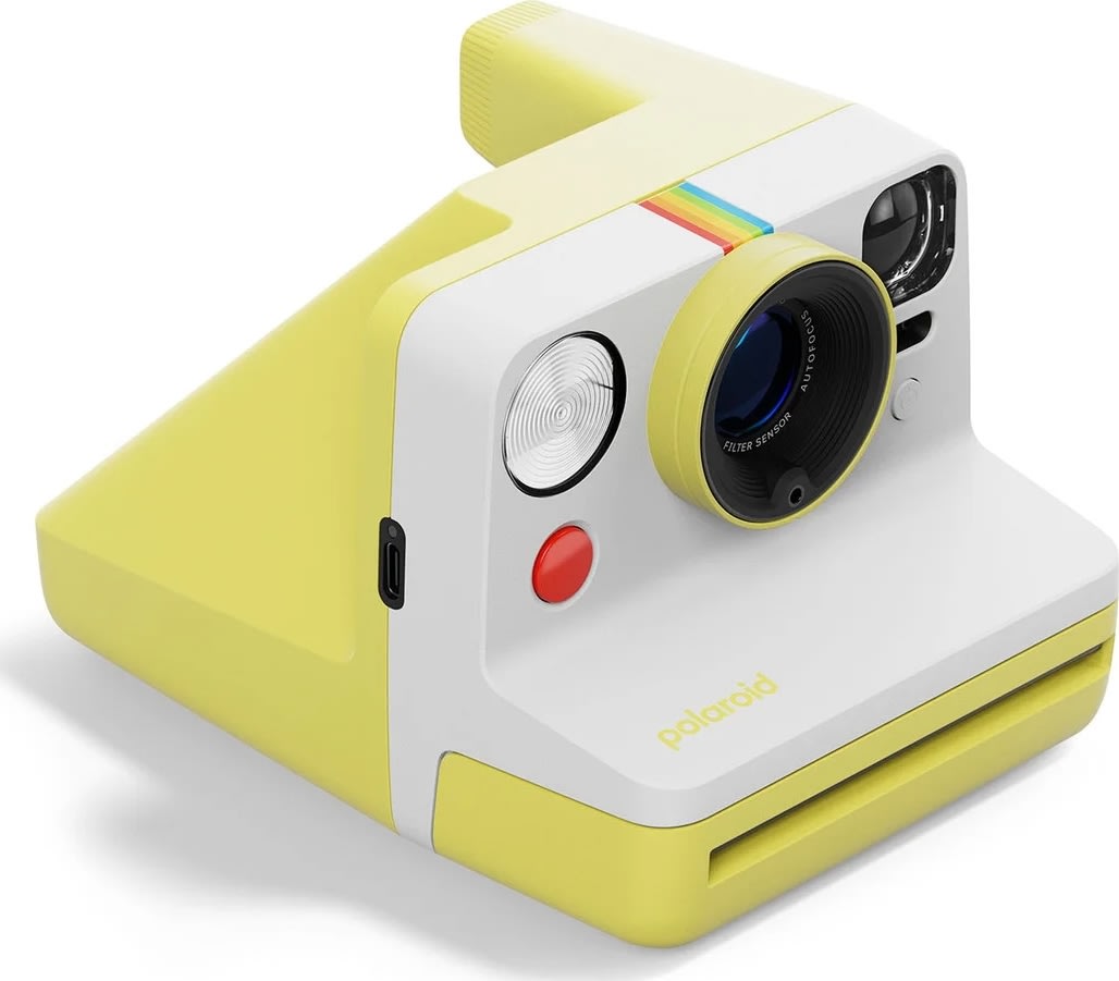 Polaroidkamera Now Gen 3, gul