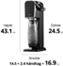 Sodastream ART - kolsyremaskin, svart