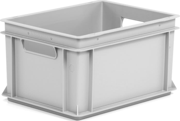 Arca lagerback, 20 liter, (LxBxH) 40x30x23 cm, grå