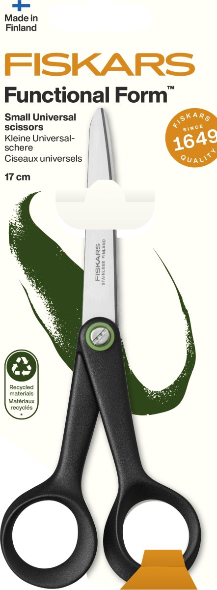 Fiskars Functional Form ReNew Universalsax, 17 cm