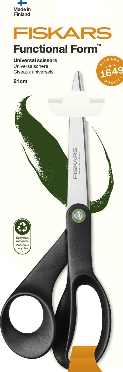 Fiskars Functional Form ReNew Universalsax, 21 cm