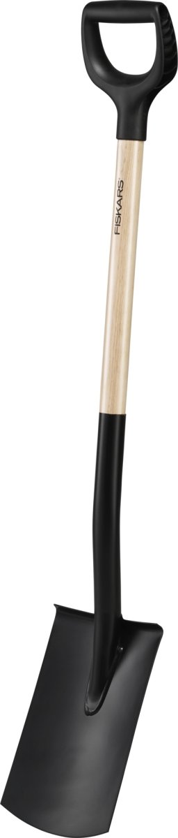 Fiskars Solid Spade, stål/trä, 108,5 cm.