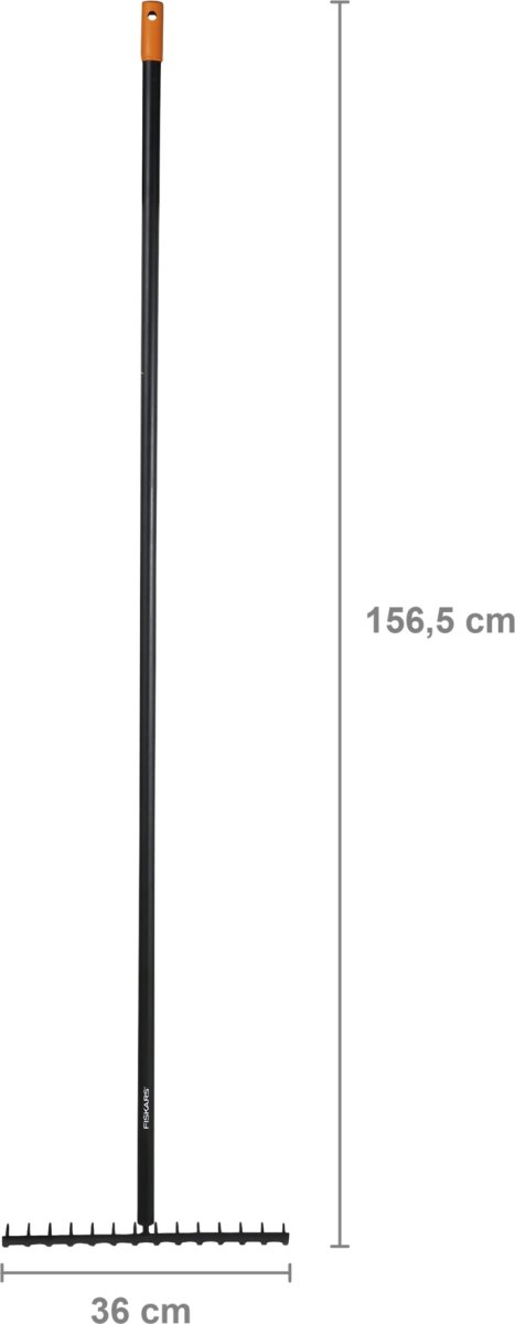 Fiskars Solid Kratta, metallhandtag, 154 cm.