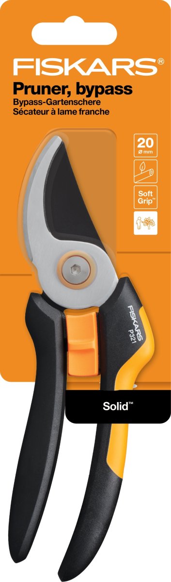 Fiskars Solid Beskärningssax, ss, medium, P321