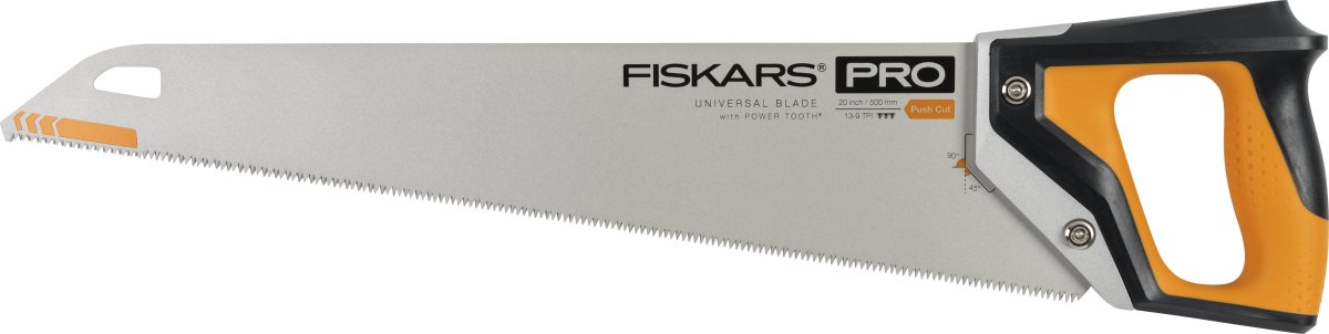 Fiskars Pro PowerTooth handsåg, 50 cm, 9 tpi