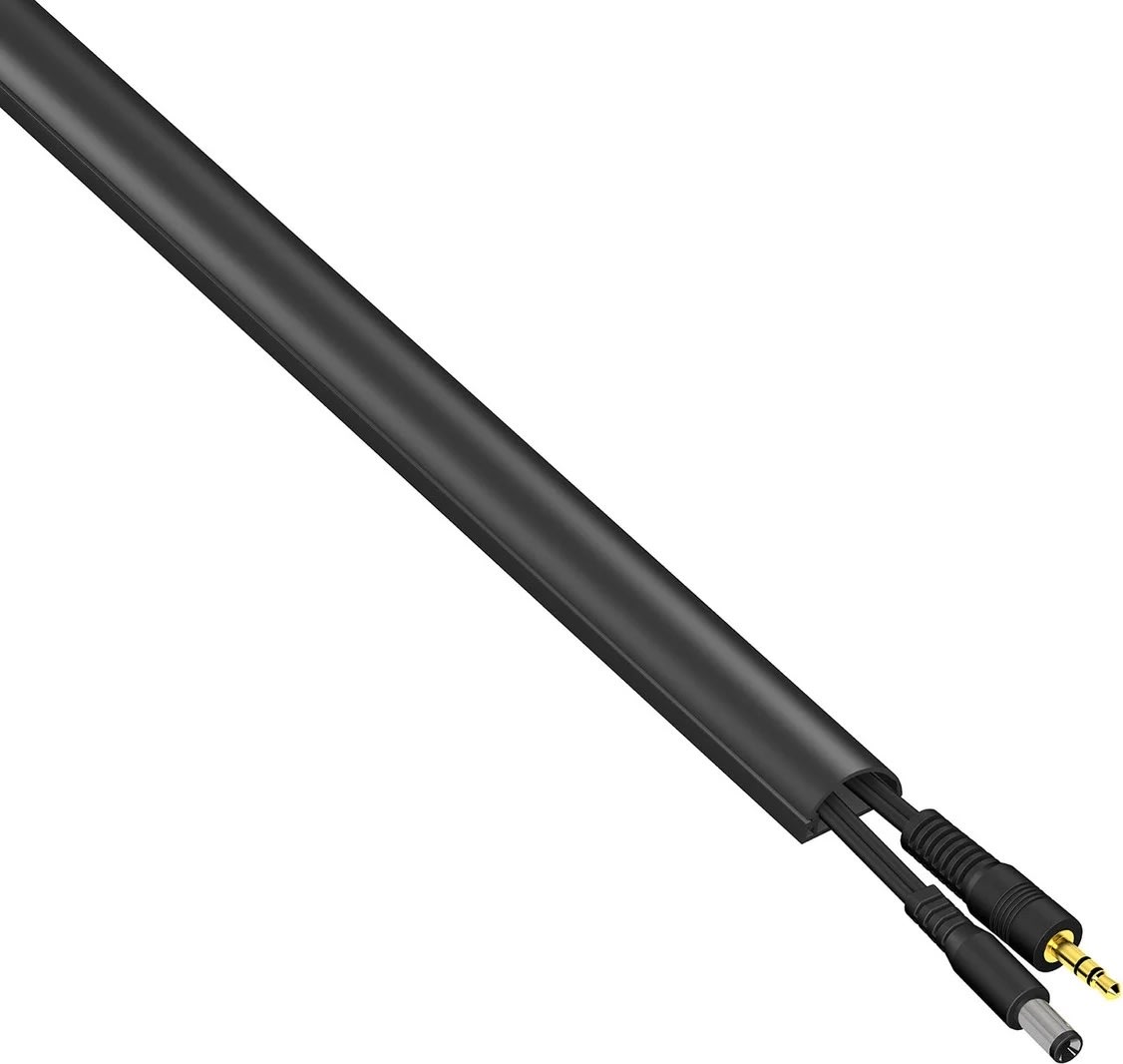 D-Line Kabelkanalsats 20x10 4x, svart