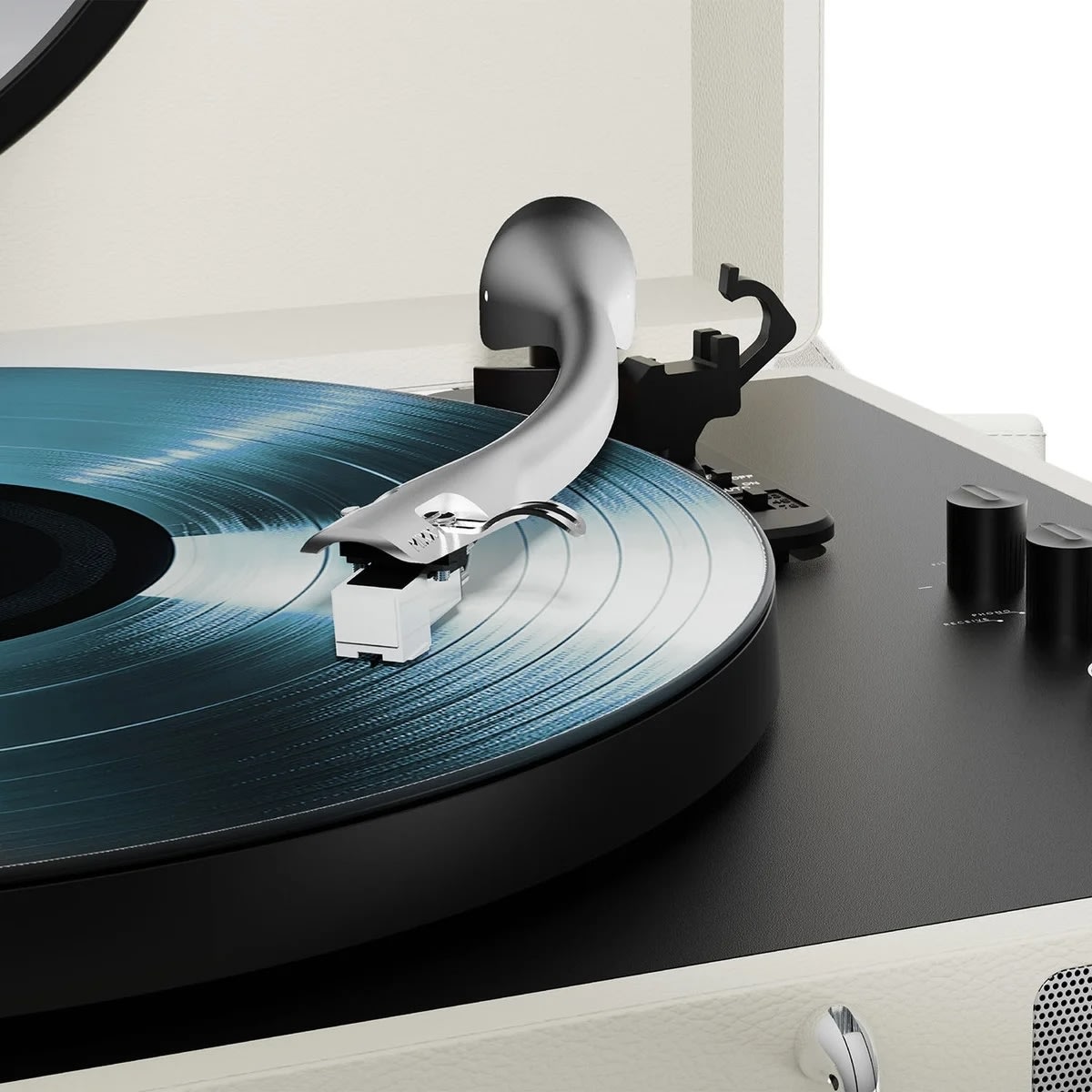 Mixx Vinylskivspelare Revival 65 Stereo, cream