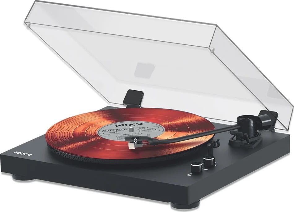 MIXX Vinylskivspelare Analogue 5 Stereo, svart