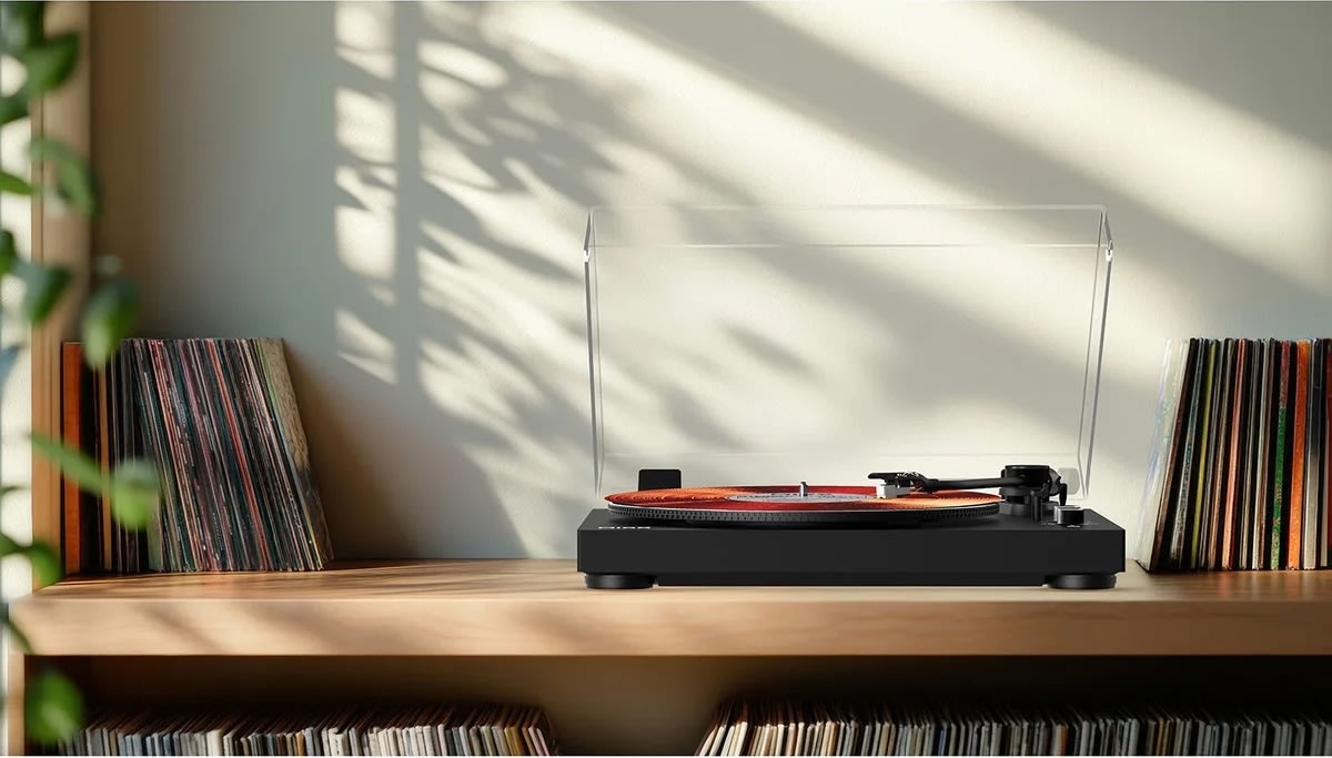 MIXX Vinylskivspelare Analogue 5 Stereo, svart