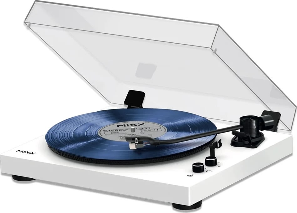 MIXX Vinylskivspelare Analogue 5 Stereo, Vit