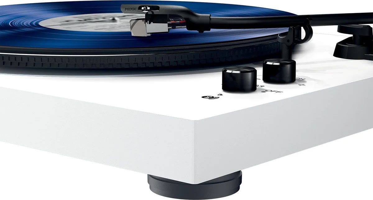MIXX Vinylskivspelare Analogue 5 Stereo, Vit