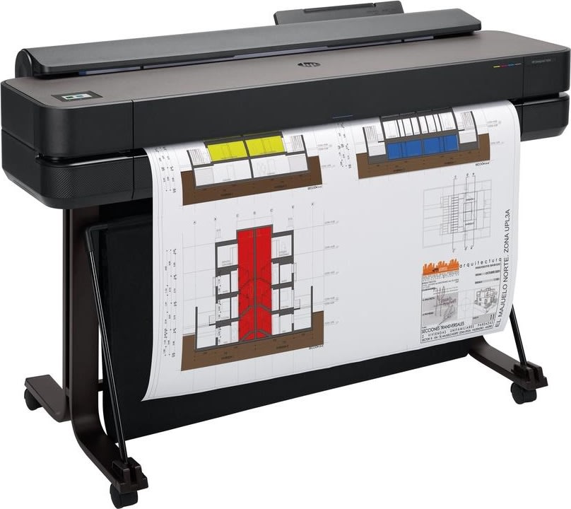 HP DesignJet T650 36" storformatsskrivare i färg