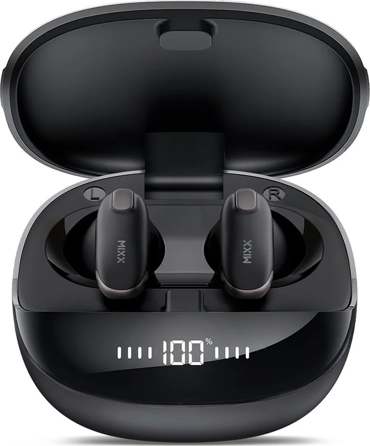 MIXX Earbud Hybrid Charge 2, in ear, svart