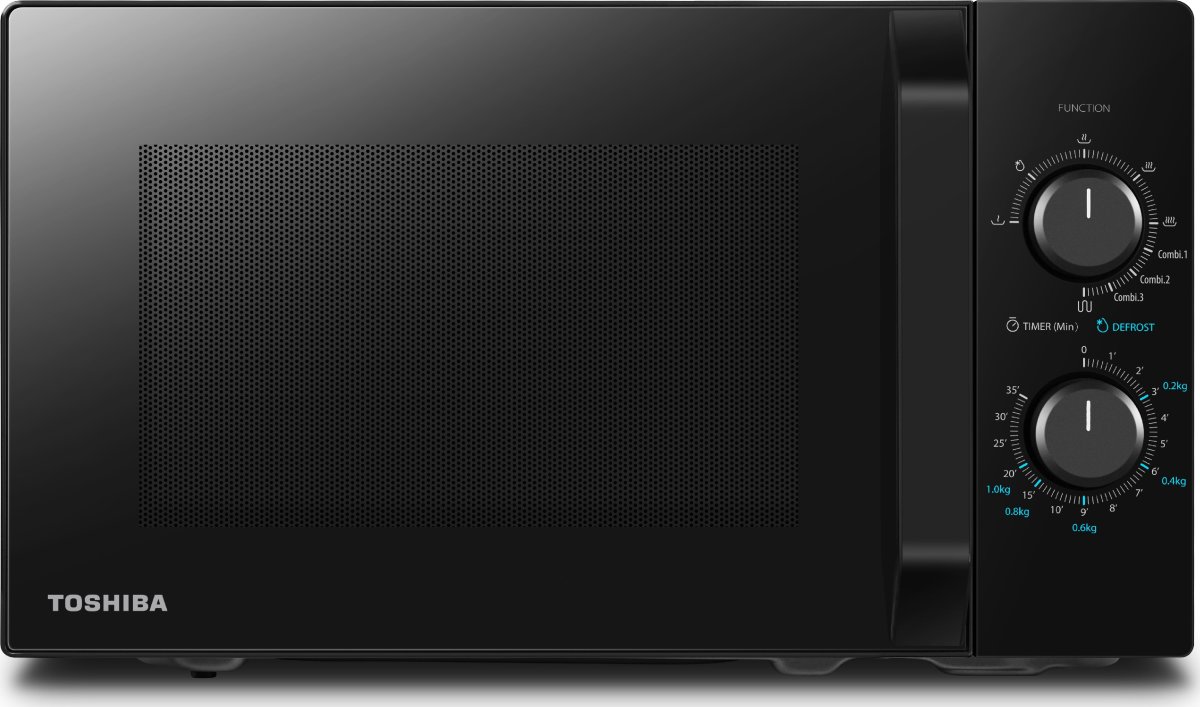 Toshiba MW2-MG20PBK mikrovågsugn, 20 liter, svart