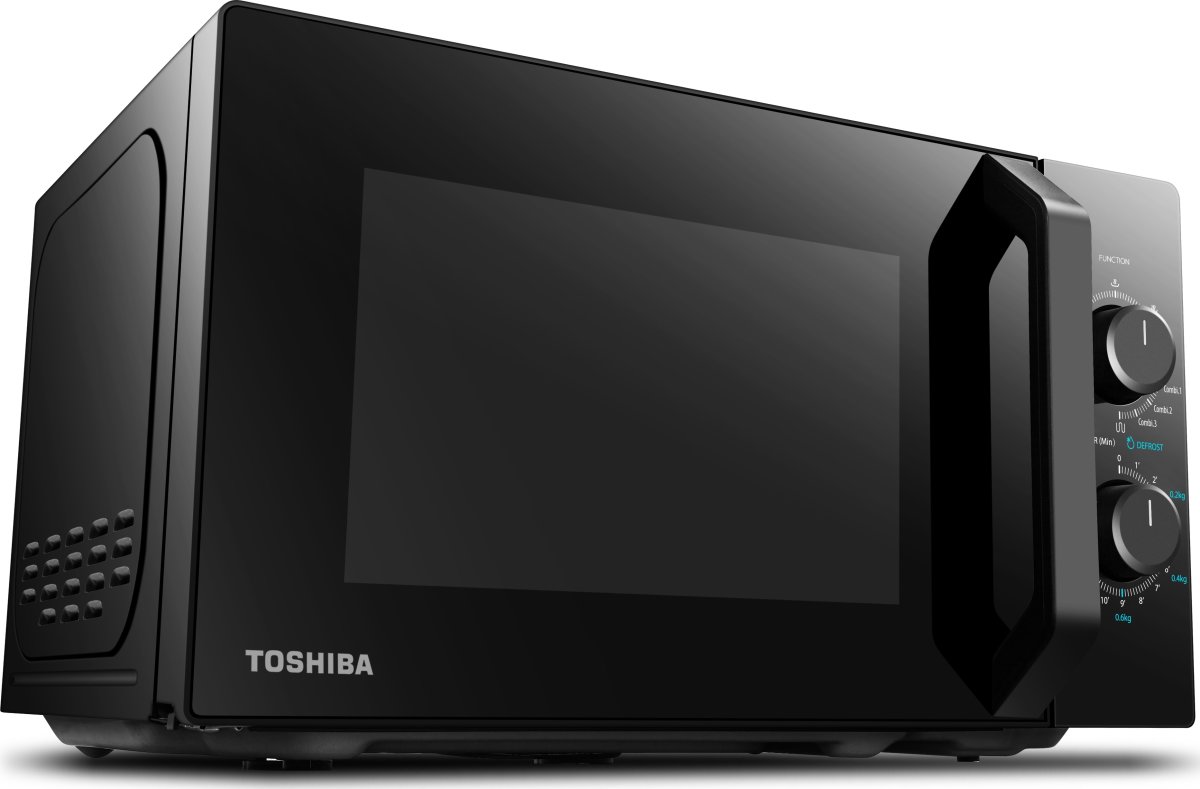 Toshiba MW2-MG20PBK mikrovågsugn, 20 liter, svart