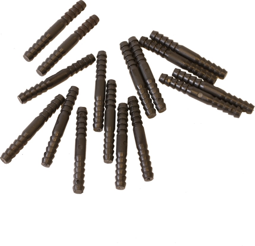 NORDIC PLAY gummiplatta 50x50x3 cm, svart, 30 st.