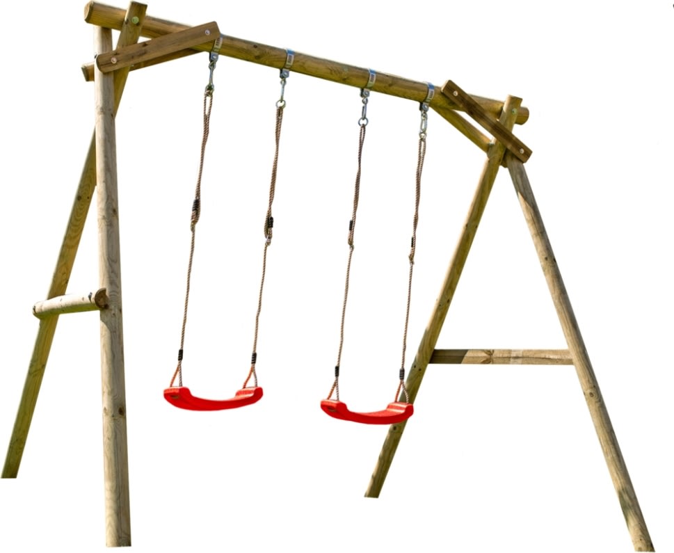 NORDIC PLAY gungställning med 2 gungor