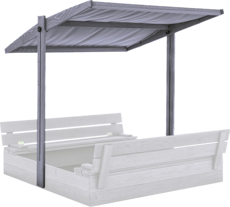 NORDIC PLAY Justerbart lock till sandlåda, grå