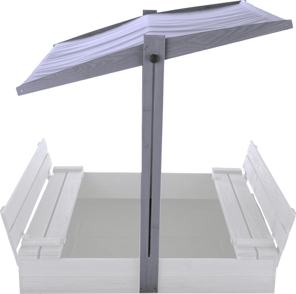 NORDIC PLAY Justerbart lock till sandlåda, grå