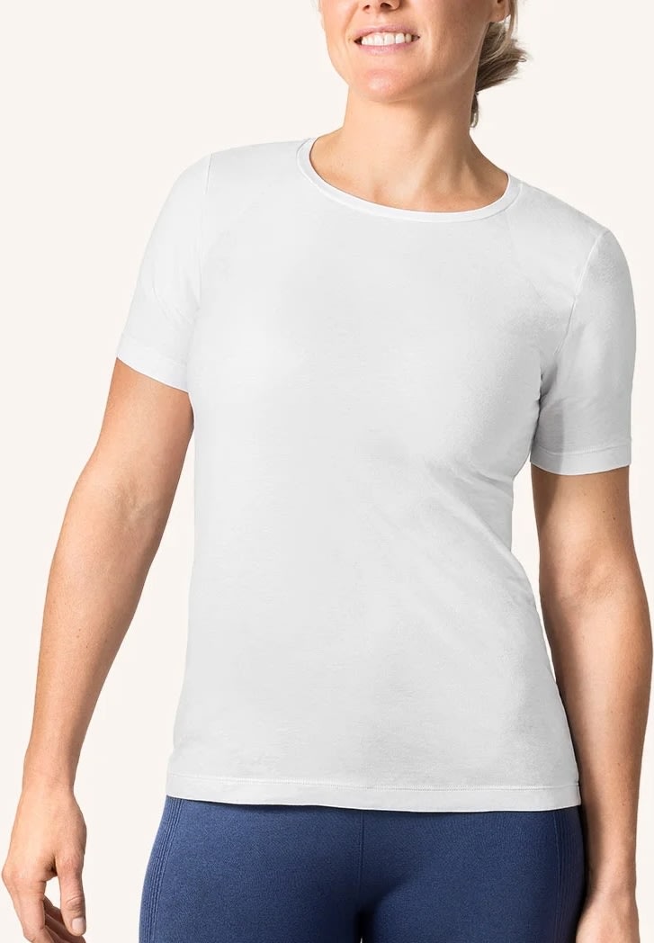 Swedish Posture T-shirt Posture dam, vit, M