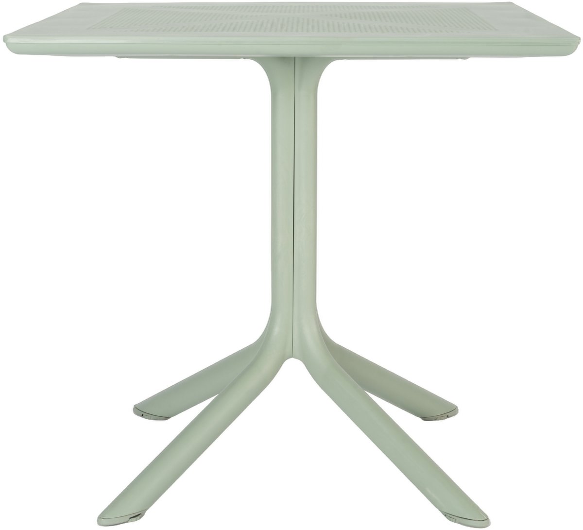 Cuba Trädgårdsbord, plast UV, 80x80x75cm, olivgrön
