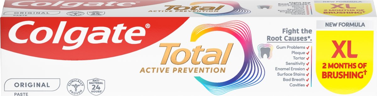 Colgate tandkräm | Total original | 2 x 50 ml