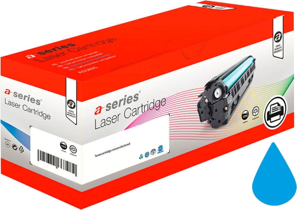 a-series lasertoner för HP W2211A, cyan