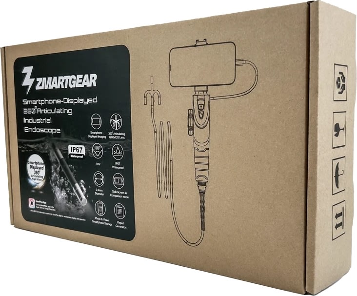 Zmartgear 360 Inspektionskamera, 3,9 mm
