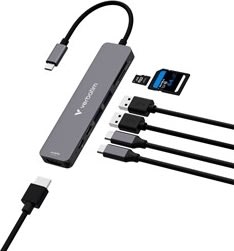 Verbatim USB-C Essentials Multiport Hub 7 portar