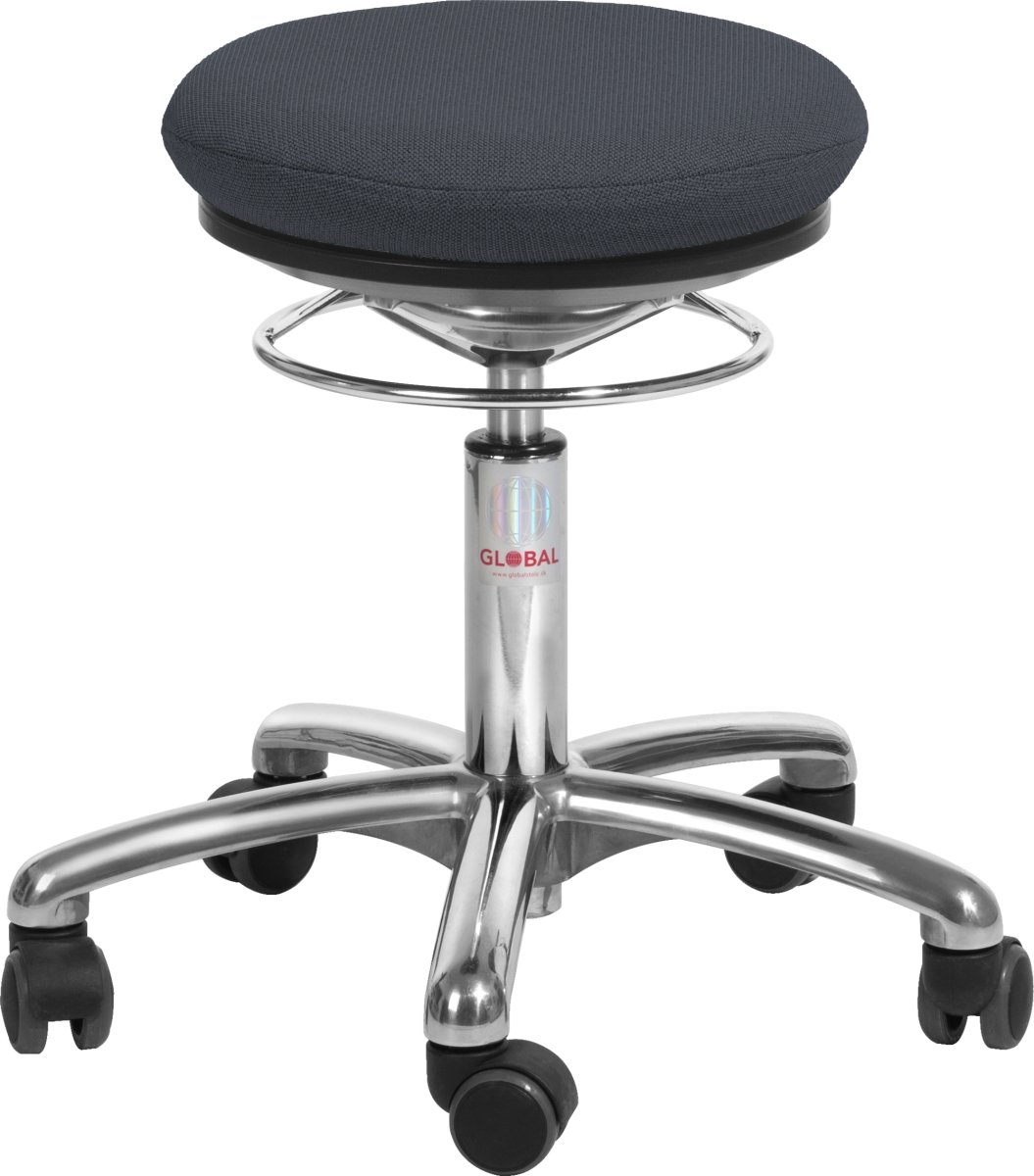 Pilates AirSeat stol, Svart, Tyg, 43-56cm