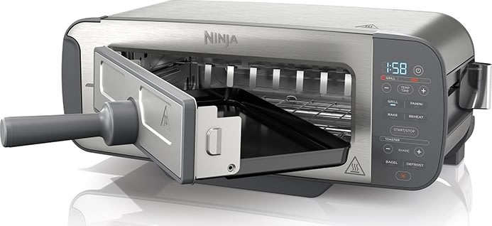 Ninja Foodi 3 i 1 brödrost, grill & panini, stål