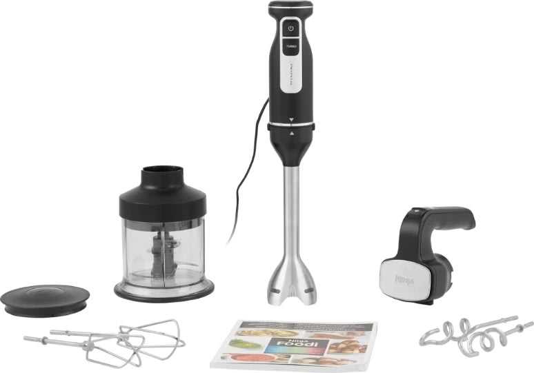 Ninja Hand Blender 3 i 1 handmixer, svart