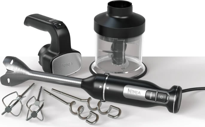 Ninja Hand Blender 3 i 1 handmixer, svart
