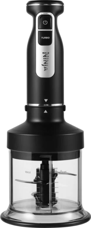 Ninja Hand Blender 3 i 1 handmixer, svart