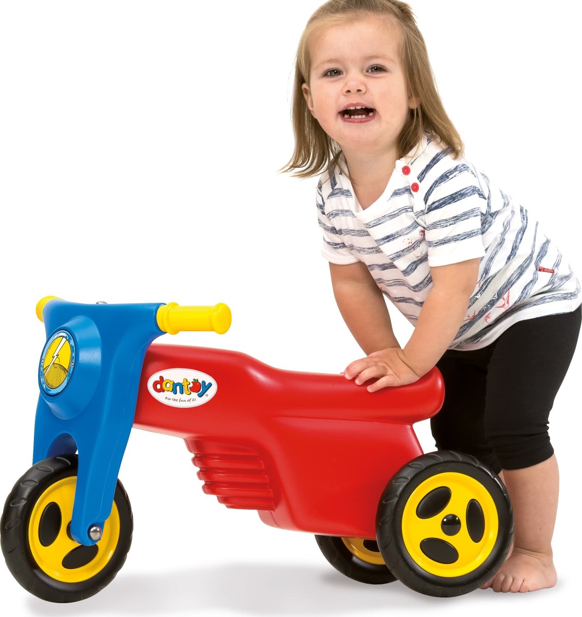 Dantoy Motorcykel m/plasthjul, L58,5 cm