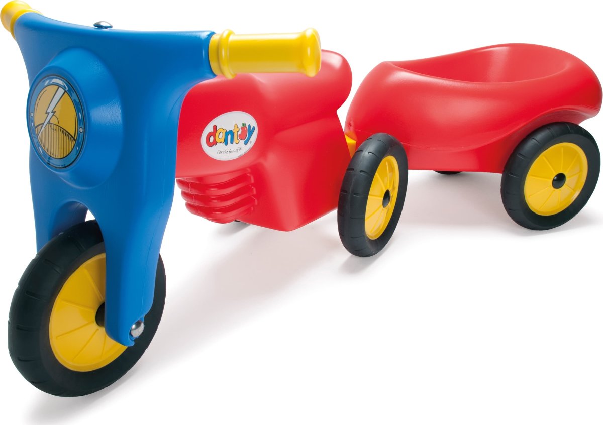 Dantoy Motorcykel med gummihjul, L58,5 cm