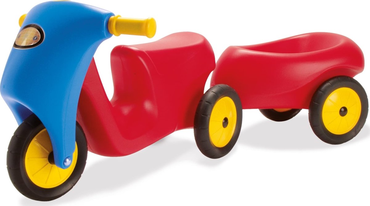 Dantoy Scooter med gummihjul, L60 cm