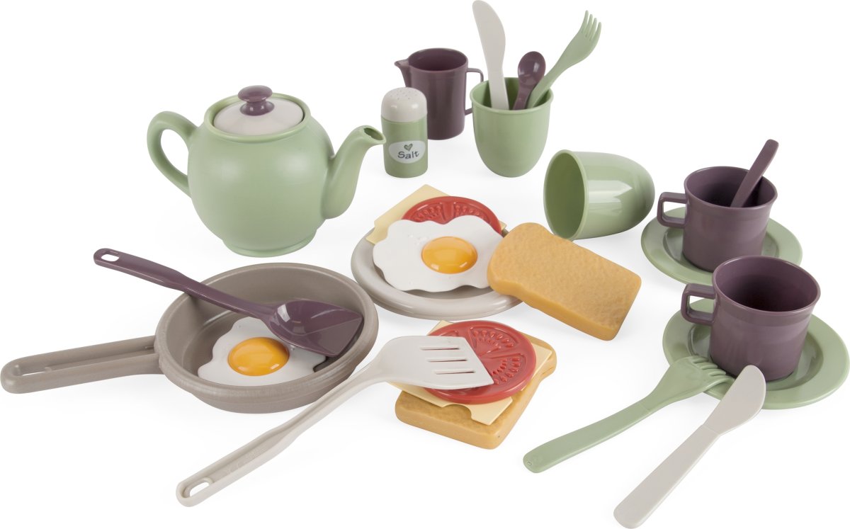 Dantoy Green Garden frukostset, 29 delar