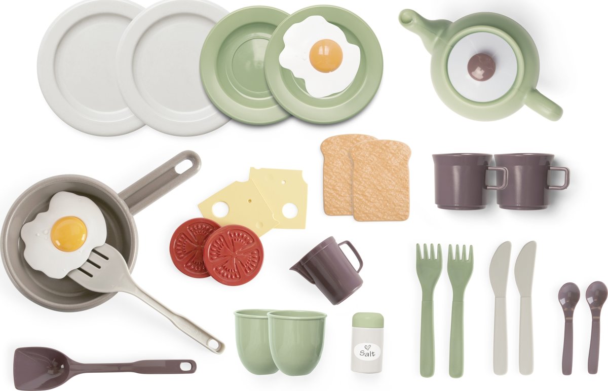 Dantoy Green Garden frukostset, 29 delar