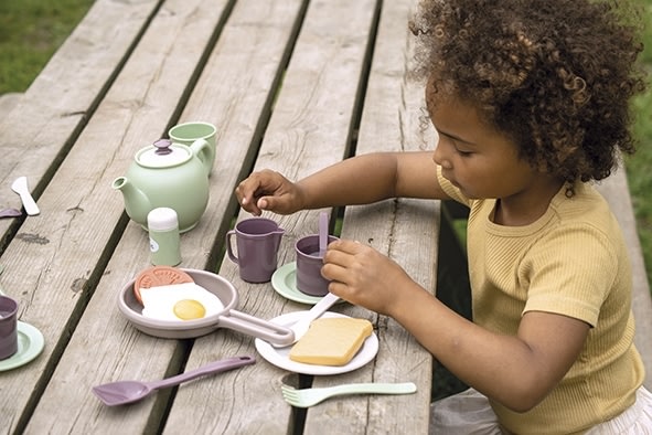 Dantoy Green Garden frukostset, 29 delar