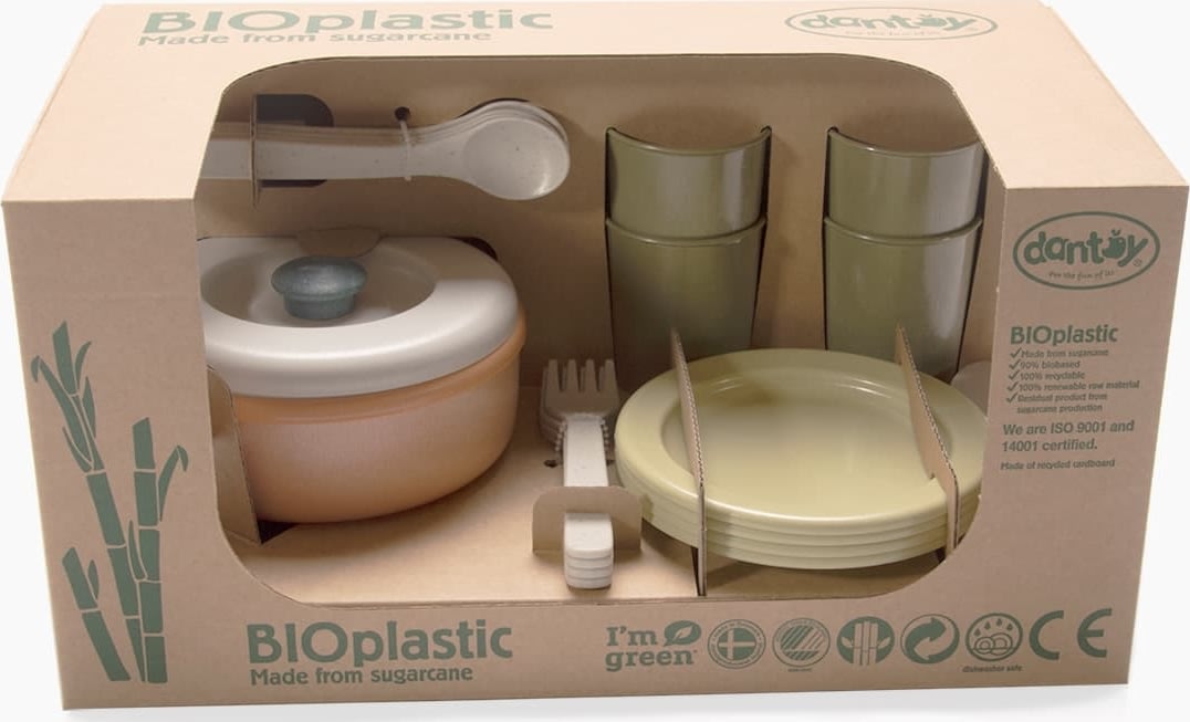 Dantoy BIO matgrupp i plast, 22 delar
